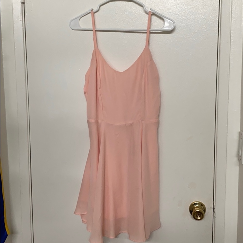 Pink dress